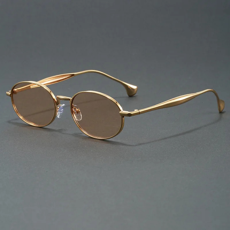 Retro Oval Sunglasses for Women Men Thick Frame Fashion Style Sunglasses UV400 Protection er Ins Trendy Glass 260302