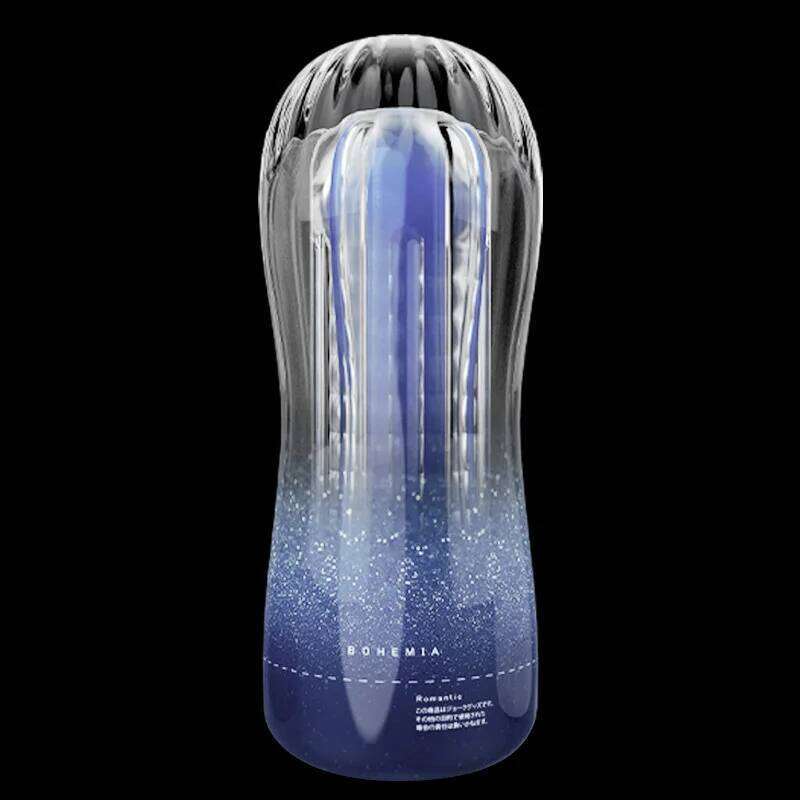 Male Masturbator Real Vagina For Men Vacuum Pocket Penis Endurance Exercise Transparent Masturbation Cup Sex Toy Adult Goods W260305
