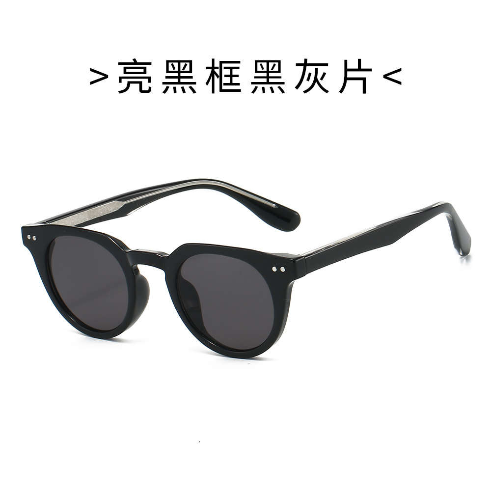 25 new model TR90 sunglasses, fashionable and trendy, personalized UV protection for street photography, unisex outdoor sunglasses