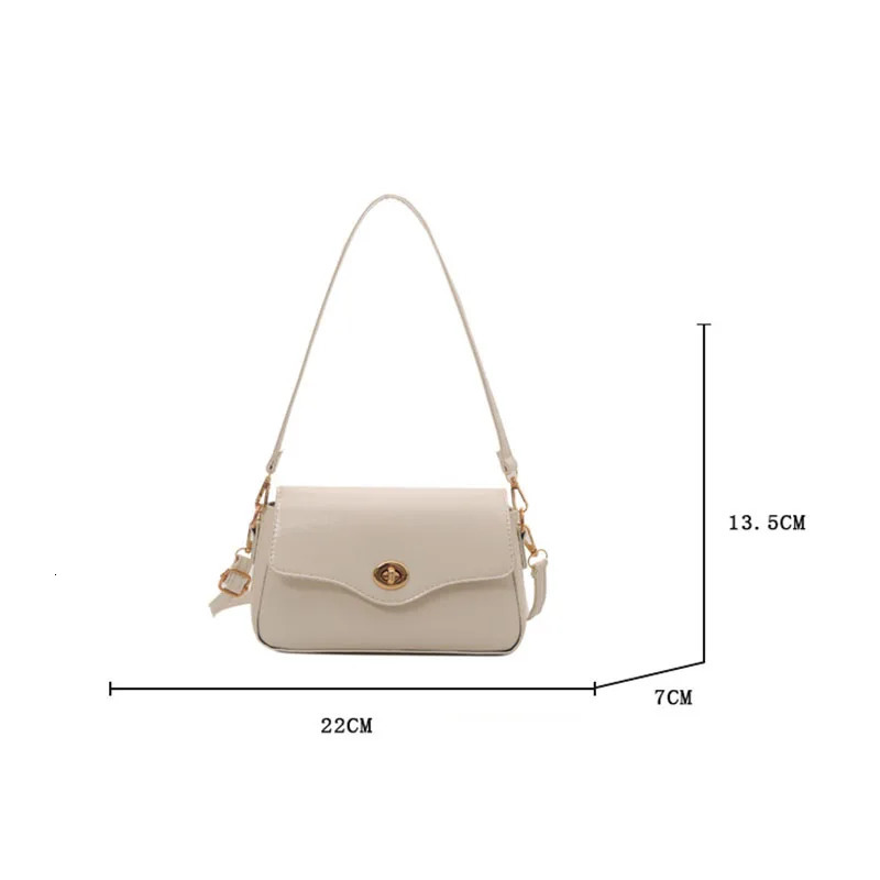Korean Black Small Square Bag For Women Shoulder Crossbody Retro Fashion Handbag Adjustable Strap 260227