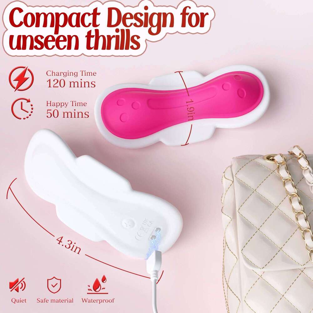 APP Remote Control Wearable Panties Clitoris Stimulator Female Maturbator Butterfly Vibrator Adults Sex Toys For Women W260305