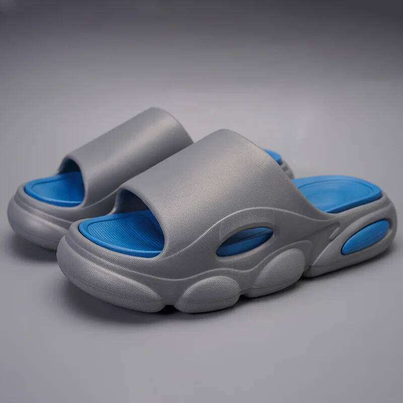 Litfun Men New Platform Slippers Outdoor Fashion Thick Sole Beach Sandals Indoor Non-slip EVA Bathroom Slides Unisex House Slide