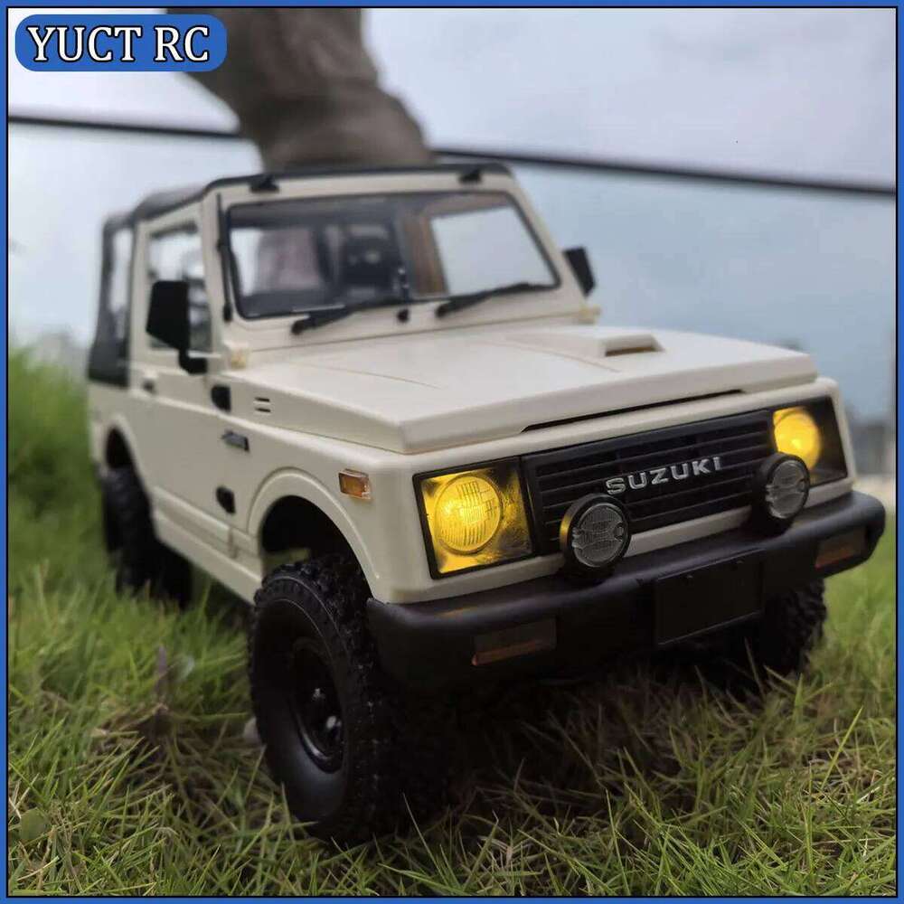 WPL C74-1 1/10 RC CAR Convertible Suzuki Jimny JA11 Remote Climbing Off Road Vehicle 4WD model 370 motor modified Toy for Boys C260305