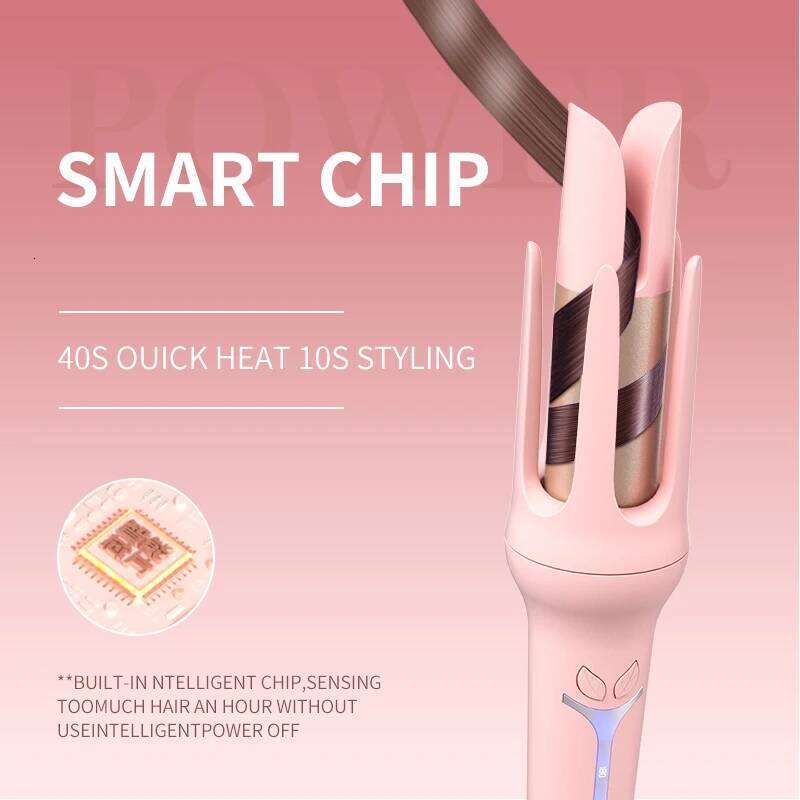 Automatic Curling Iron 32 mm Big Roll Anion Ceramic Hair Curler 4-Speed Adjustable Fast Heating Fashion Styling Tools 26Y0306