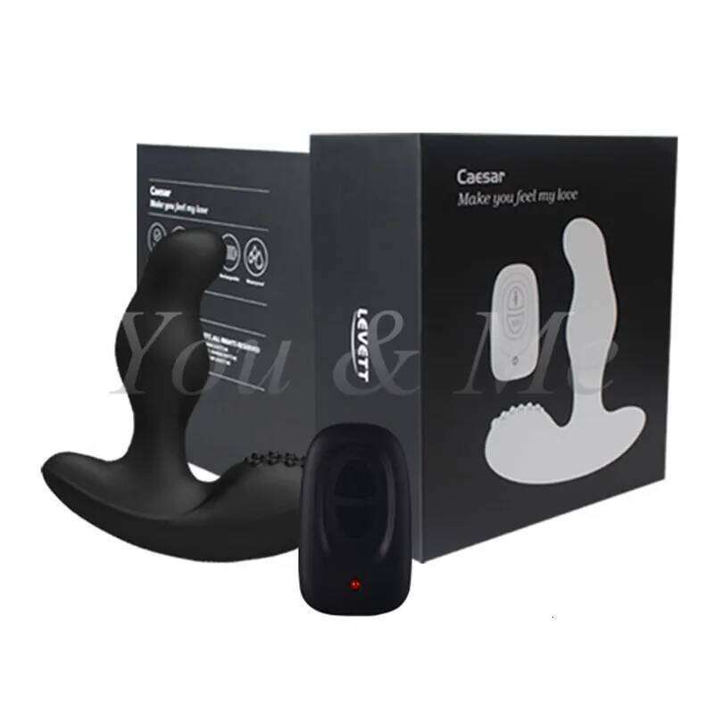 Levett 3 Rotating 16 Mode Vibration Male Prostate Massager G-Spot Stimulate Vibrator Butt Plugs Anal Sex Toys For Men Women W260305