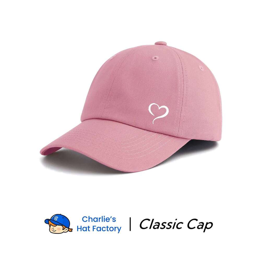 1 Piece Heart Print Baseball Cap, Classic Casual Stylish, Perfect Gift For Families And Friends Y260304