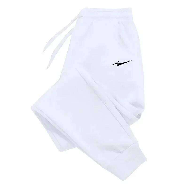 2025 Men's Trendy Printed Joggers High-Quality Autumn/Winter Leisure Sports Sweatpants Outdoor Running Trousers