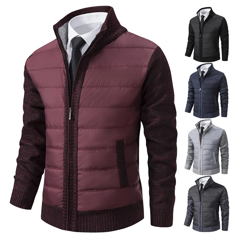 Autumn and winter mens casual and comfortable fashion trend loose warm cardigan sweater 260306