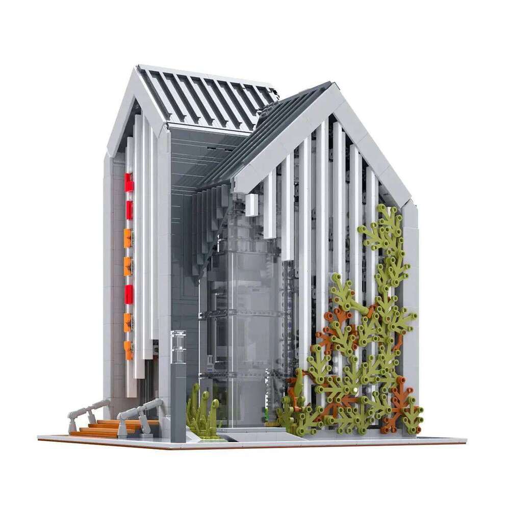 2789pcs Creative Expert Modern Library Modular City Architecture Building Block Brick Model MOC Street View Set Kid Toy Boy Gift Z260306