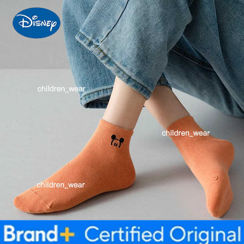 Disney casual women happy socks cartoon animals Mickey Mouse socks cute embroidered ankle socks funny girl socks cotton socks H260306