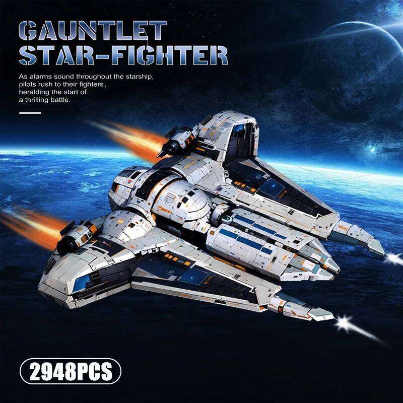 2948PCS Fighter Model Building Bricks MOC MOC-188327 Battleship Spacecraft Blocks Kit Aldults Collection Toys Gift For Boys Kids Z260306
