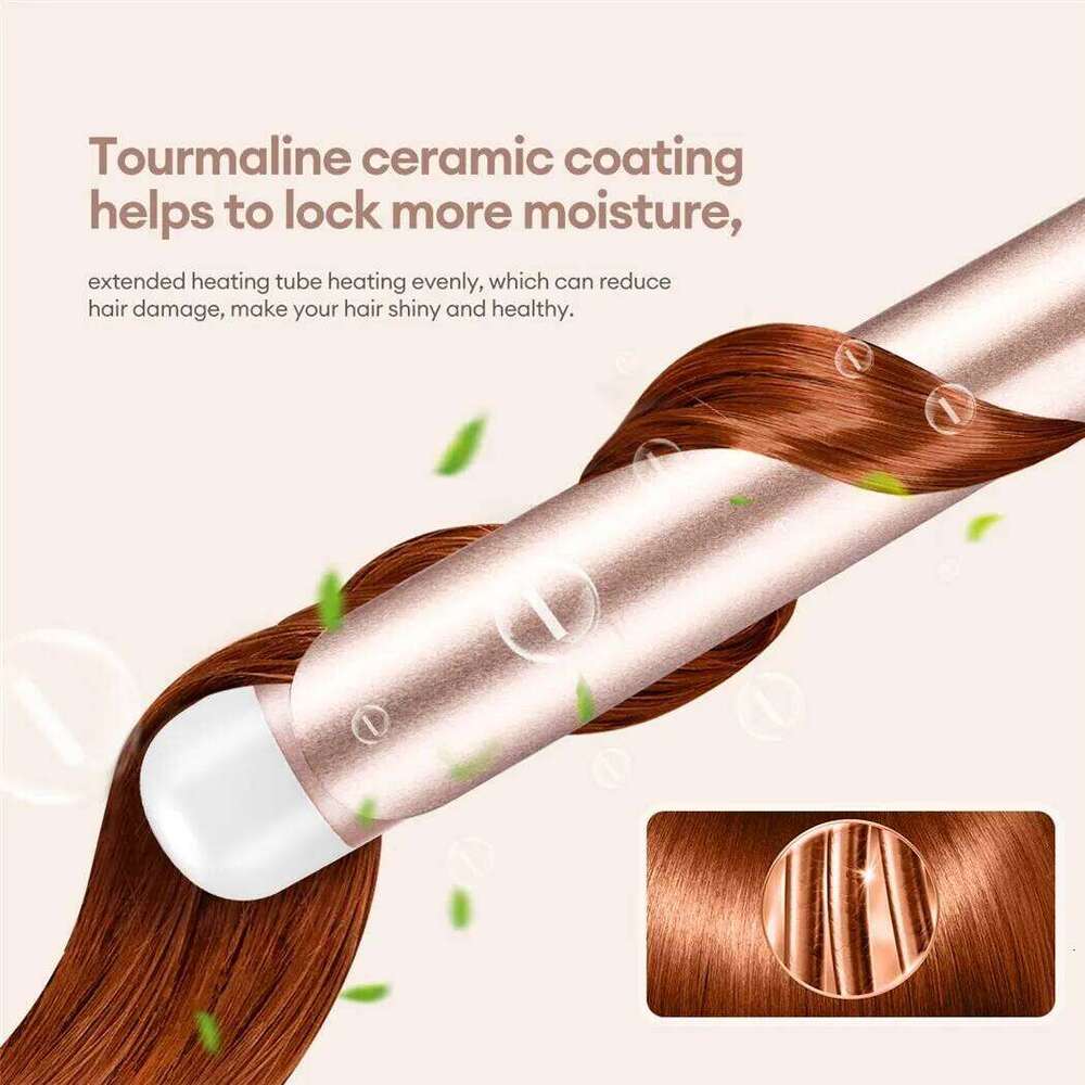 CkeyiN 32mm 38mm Electric Curler for Women Professional Ceramic Curling Iron Adjustable Temperature Hair Styling Tool 26Y0306