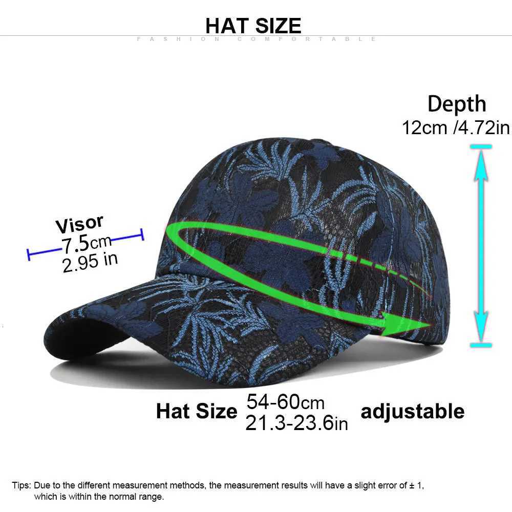 Spring Summer New Unisex Lace Beanie Breathable Baseball Cap Fashion Adjustable Sunscreen Snapback Trucker Hat Casquette Kpop S260306