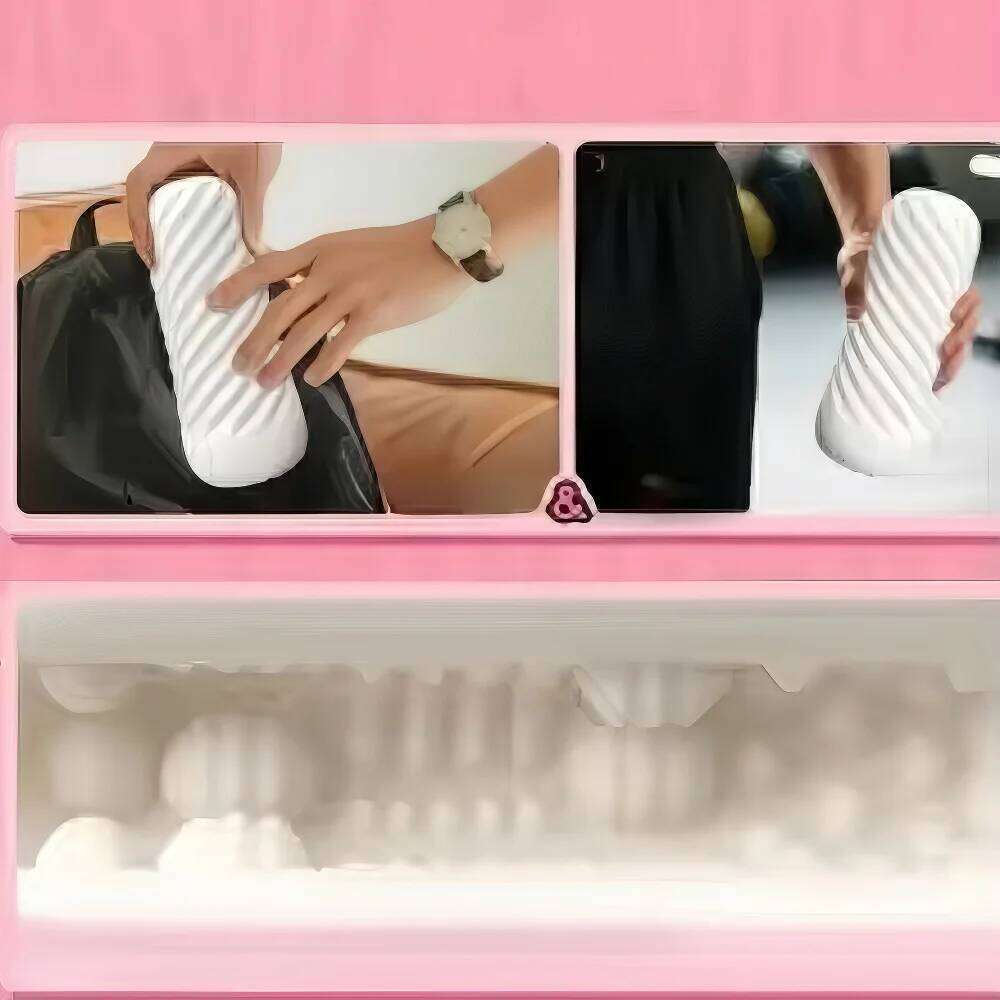 15cm Transparent Male Masturbator Artificial Pussy Vaginal for Men 18 Glans Sucking Penis Pump Spikes Exerciser Sex Toys Erotic W260305