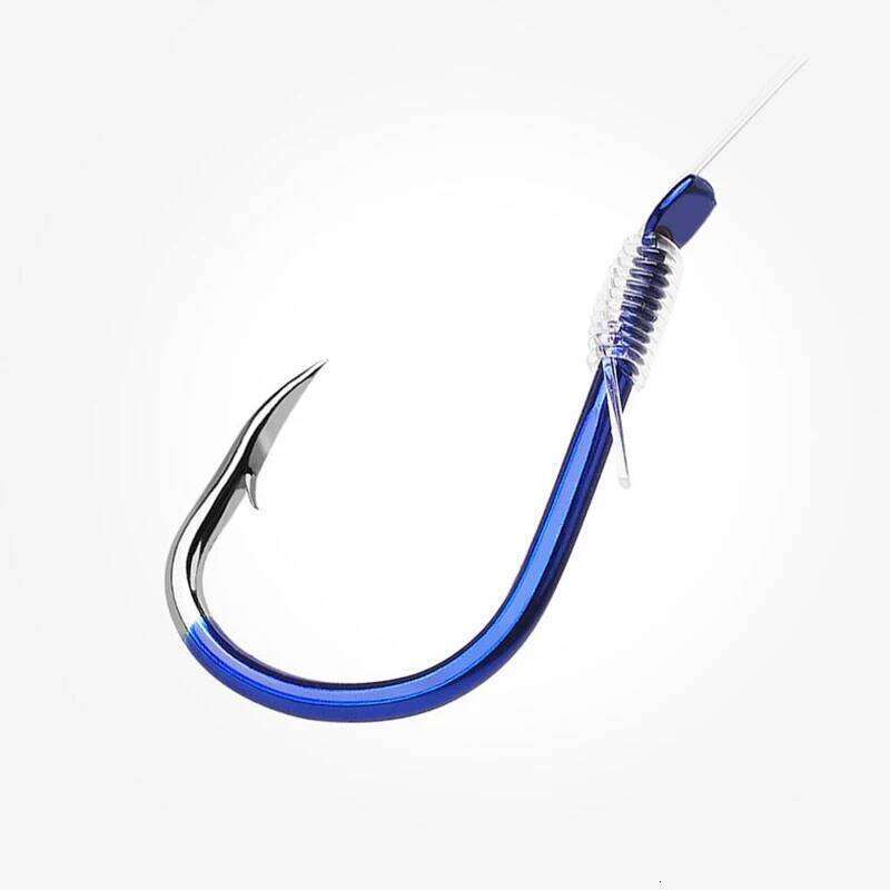 High quality Steel Fishing Hooks high carbon carp hook japan saltwater sea fishing anzol line tied 10 pairs/lot S260305