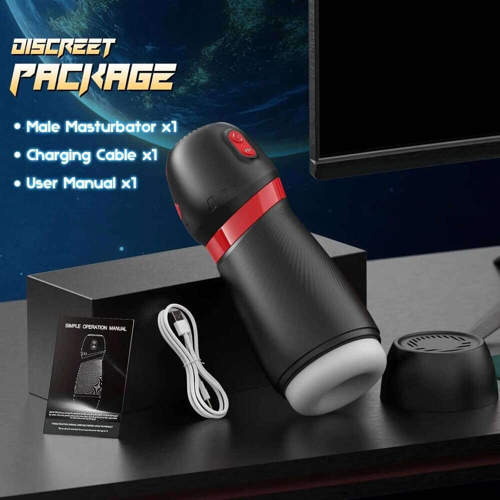 Male Masturbator 9 Sucking Vibrating Modes Blowjob Sex Toys App Control Penis Pump 3D Textured Sleeve Pocket Pussy for 18+ Men W260305