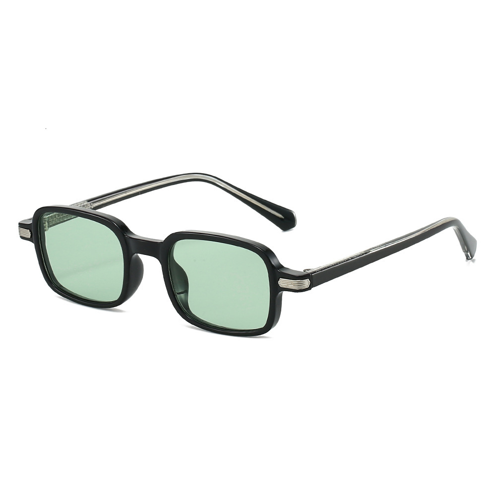 Square sunglasses, new style, simple retro, European American fashion, UV protection, stylish and high-end