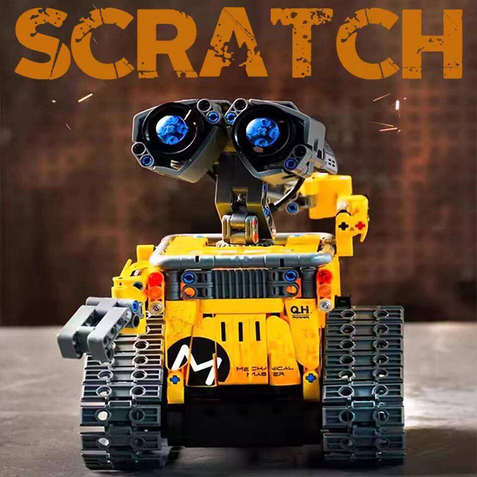 3 IN 1 Technical Transform Wall-E Robot Assembly Building Blocks Bricks Remote Control Educational Toys Childrens Birthday Gifts Z260306