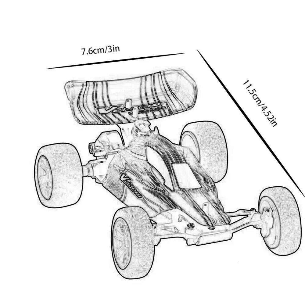 1/32 Mini Rc Model Off-Road Vehicle 4WD 2.4G Mutiplayer 4CH Operate USB Charging Edition Formula Car for Kids Toy C260305
