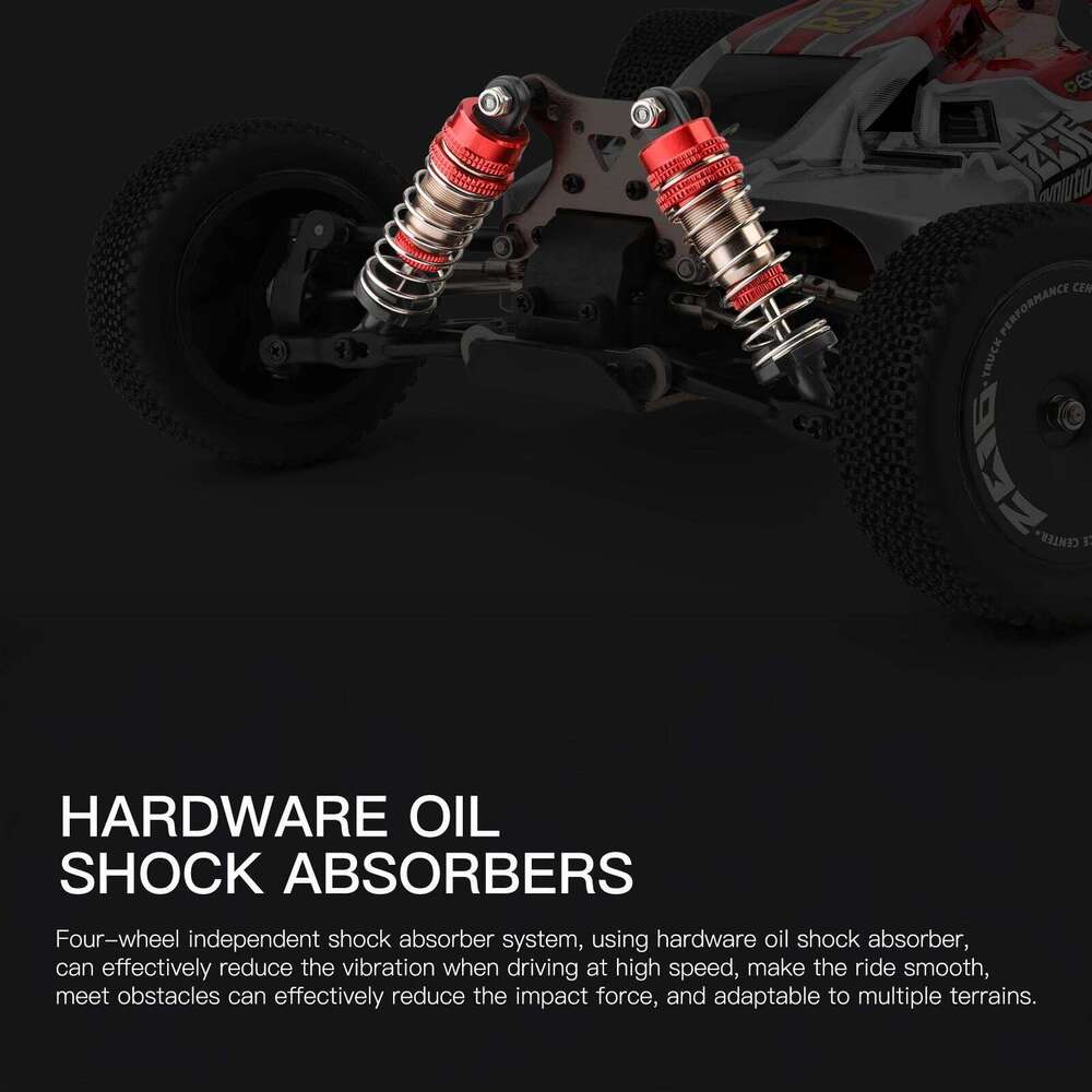 WLtoys 144001 Racing RC Car,1:14 Scale High Speed Remote Control Car, 60Km/h, Suitable for Outdoors and gift C260305
