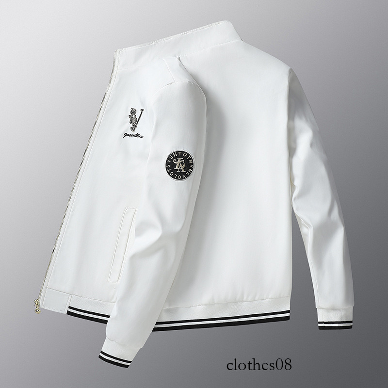 European Trendy Brand Embroidered Men Letter Embroidery Baseball Jacket Fashionable Luxury Autumn Winter Quality Men's Clothing