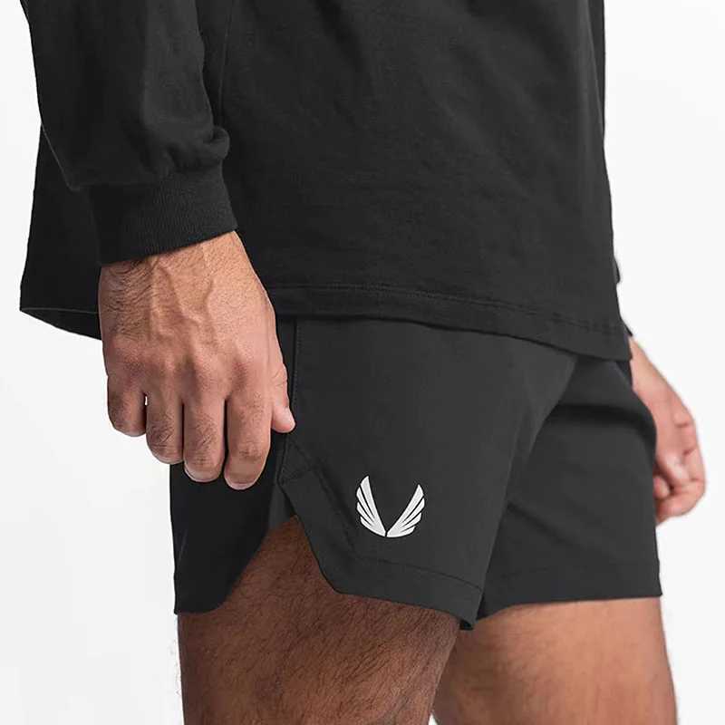 Mens Gym Training Shorts Men Sweat Sports Casual Clothing Fitness Workout Running Quick-Drying Compression Shorts Sweatpants X260306