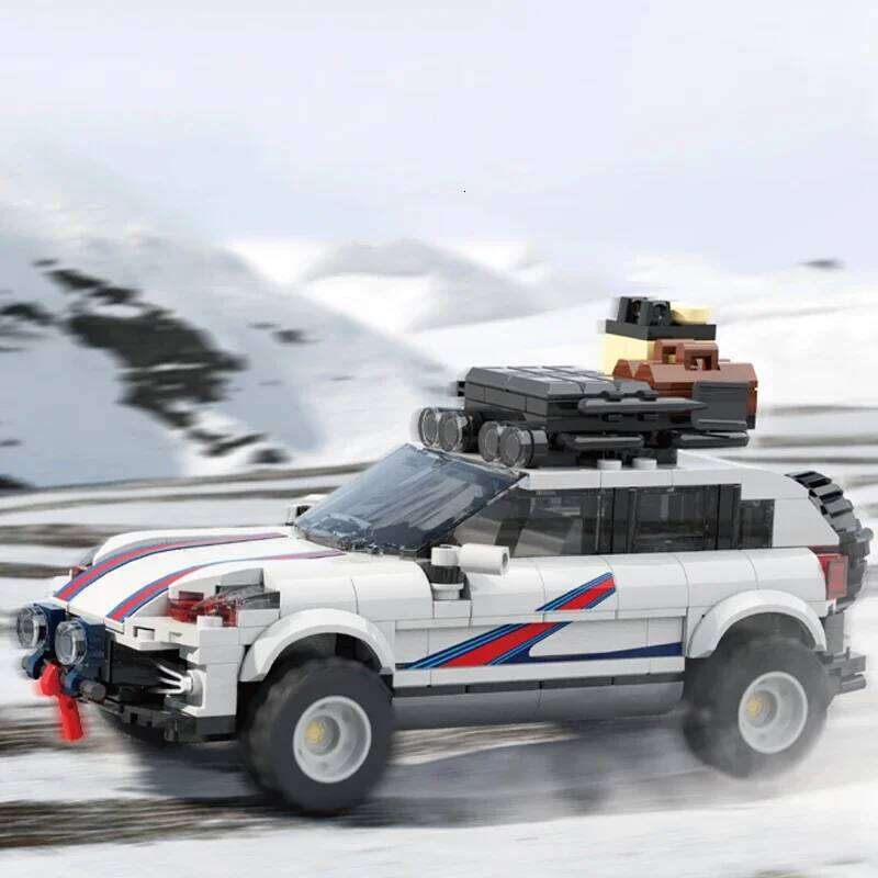 406PCS City Off-Road Vehicle Building Blocks Racing Car Model Bricks Collection Display Kids Educational DIY Toys Holiday Gifts Z260305