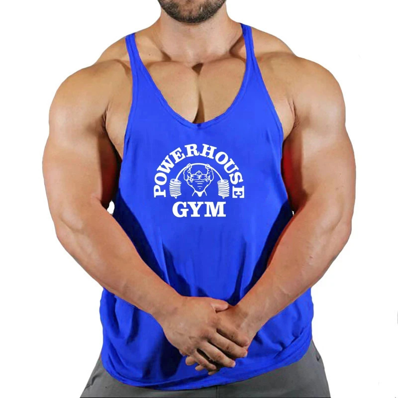 Gym Top Men Bodybuilding Shirt Fitness Mens Vest Singlet Sleeveless Sweatshirt Man Clothes Clothing Stringer Vests Singlets 260306
