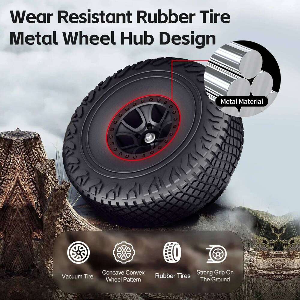 WLtoys 184023 2.4G RC With LED Light 4WD 1/18 Remote Control Car RTR Professional Off-road Climbing Vehicle Toy For Kid Gift C260305