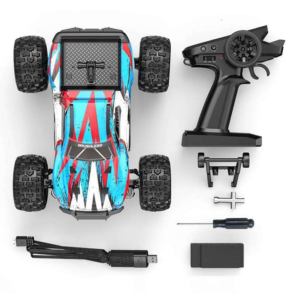 MJX 16208/16209/16210 RC Car 2.4G 4WD Remote Control Off-Road Vehicle Brushless High-Speed Racing Climbing Crawler 2S 3S Battery C260305