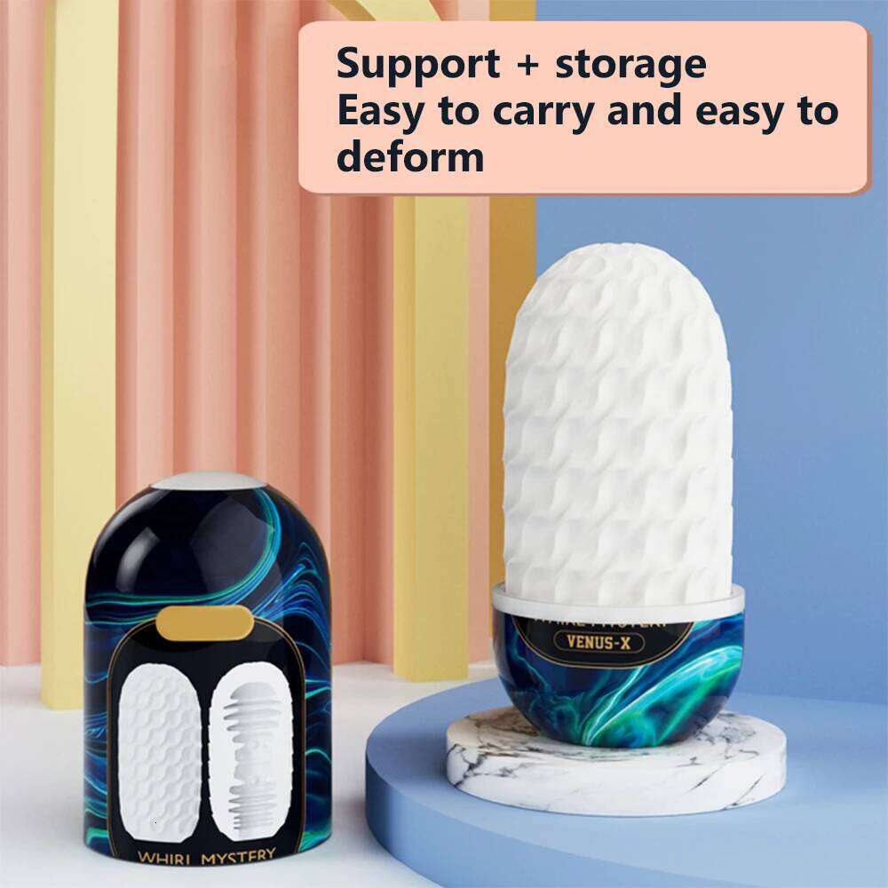 Transparent Silicone Masturbation Cup for Men Safe Soft Fidget Toys Orgasm Male Masturbator Sex Toy Realistic Vagina Adult Goods W260305