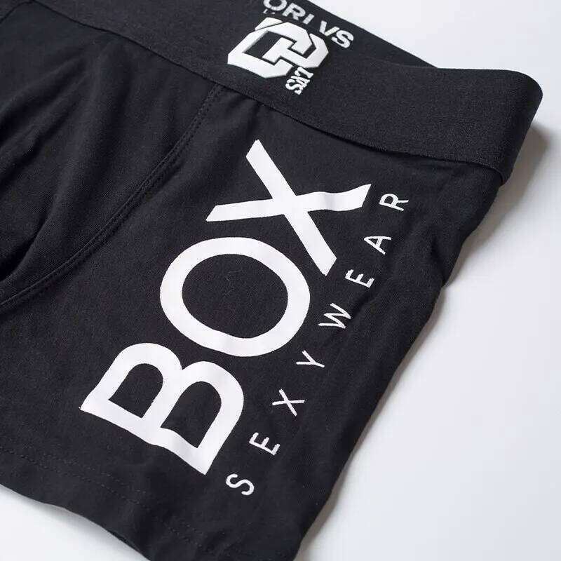 1/2 Pcs ORLVS Mens Boxer Sexy Underwear Long Boxershorts Cotton Soft Male Panties 3D Pouch Shorts Under Wear Pants Short