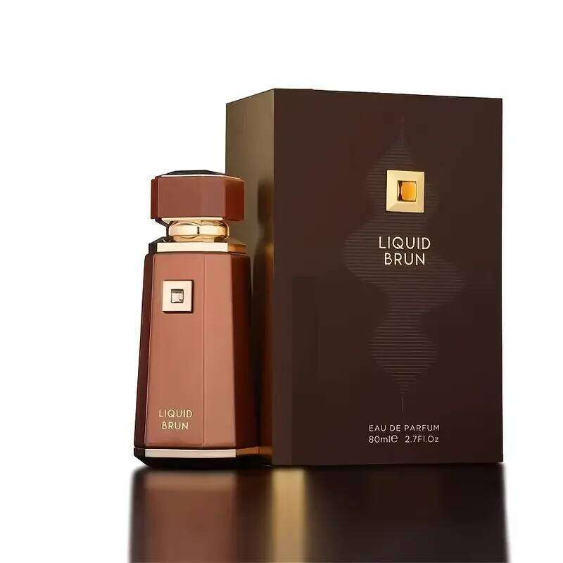 French Avenue Liquid Brun Parfum Spray 3.4 oz 100 ml - 12-hour long-lasting Cologne, Eau de Cologne Christmas gift 26H0306