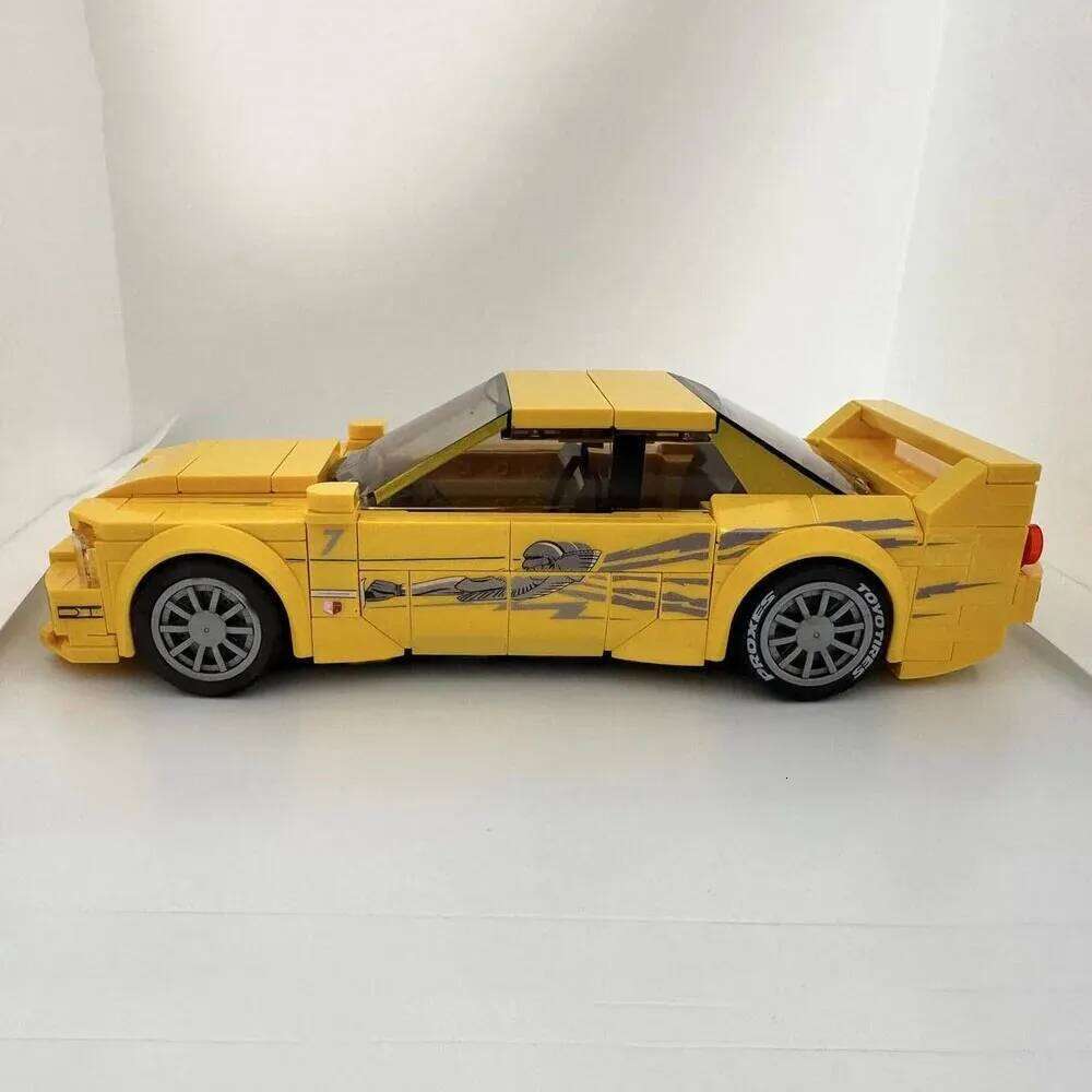 PolaDeer 241PCS MOC DIY Leon's Skyline R33 Racing Custom Assembled Building Blocks Educational Toys Holiday Gift Passion Z260306