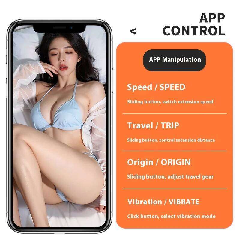 APP Control Male AI Voice Intelligent Interactive Telescopic Masturbator LCD Display Men Sex Toy Artificial Vagina W260305