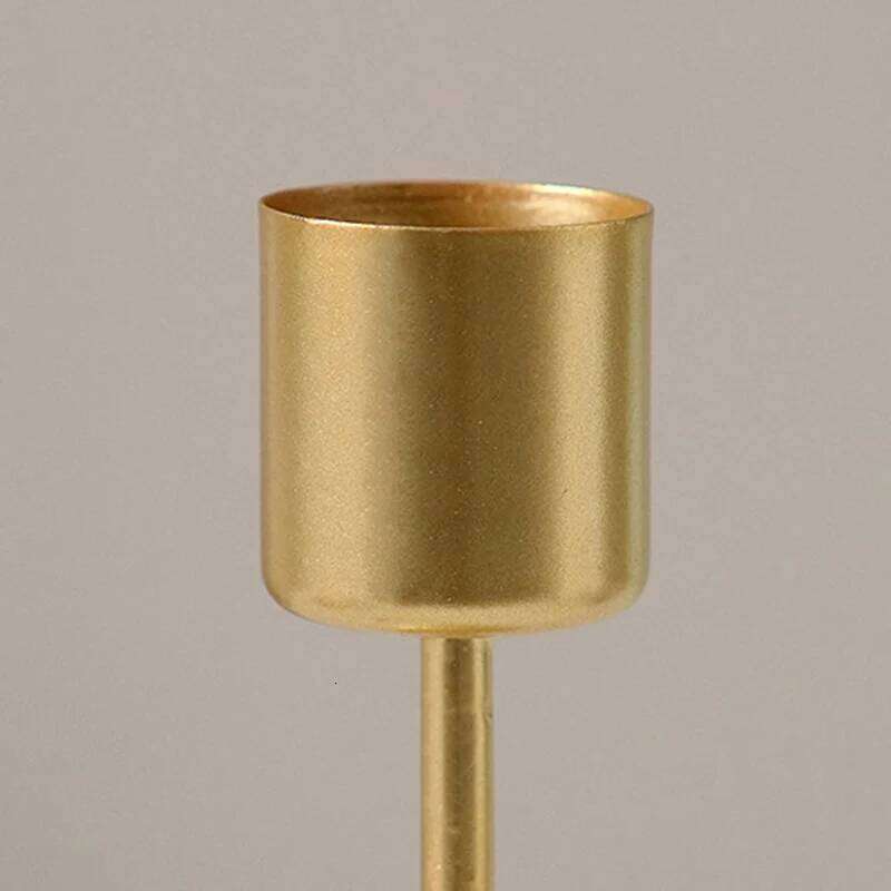 1 Piece Simple Iron Candlestick Candlelight Dinner Table Decoration XJ260305