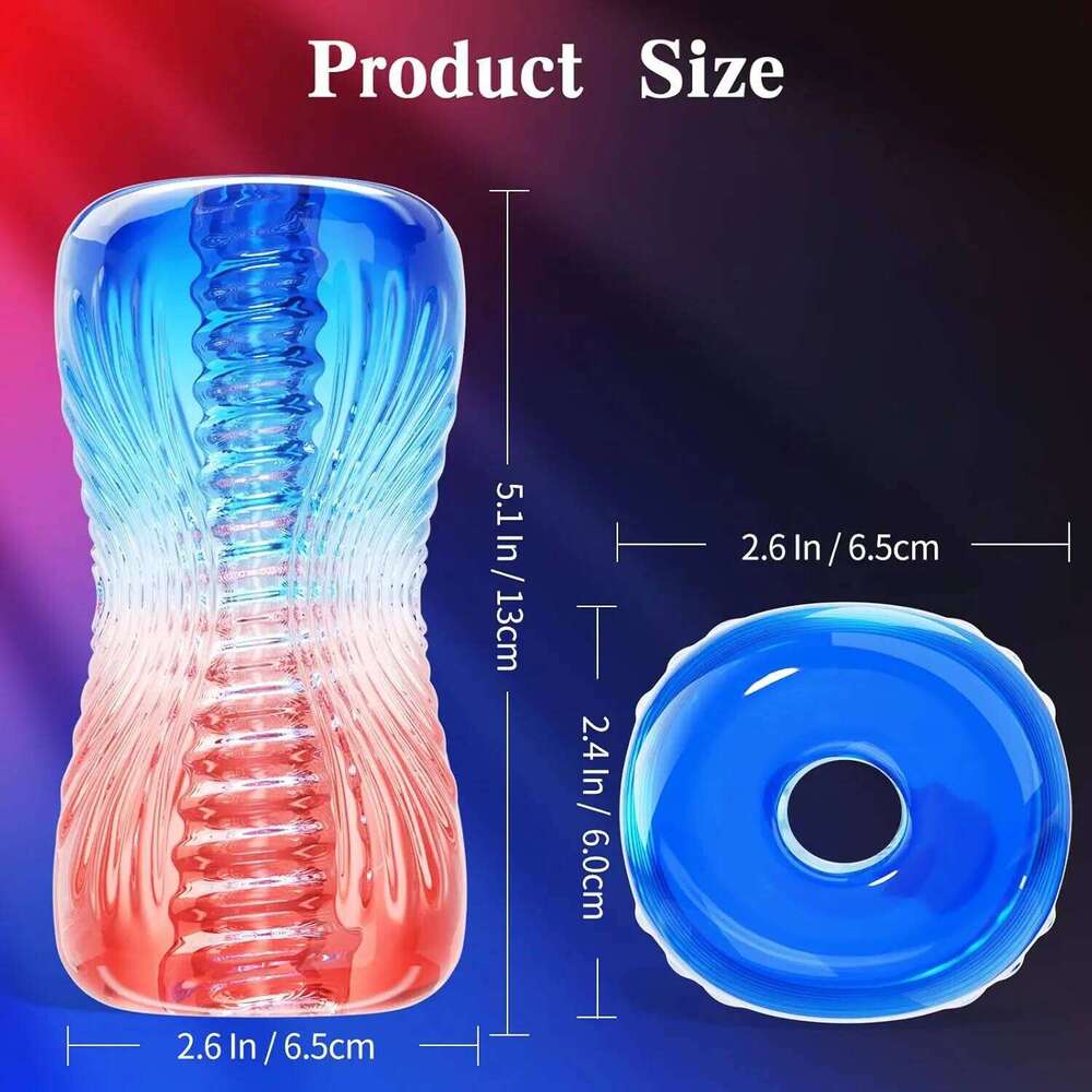 Masturbator Adult Toy 3D Realistic Texture Spiral Tunnel TPE Male Masturbation Sleeve Penis Training Sex Toys for Men W260305