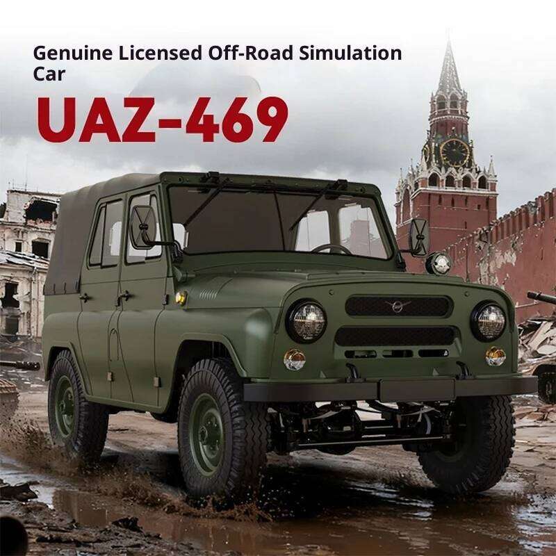 New Wpl C94 1:12 Watts Uaz-469 Jeep Off-Road Vehicle Simulation Model Children Remote Control Toy Car Gifts C260305