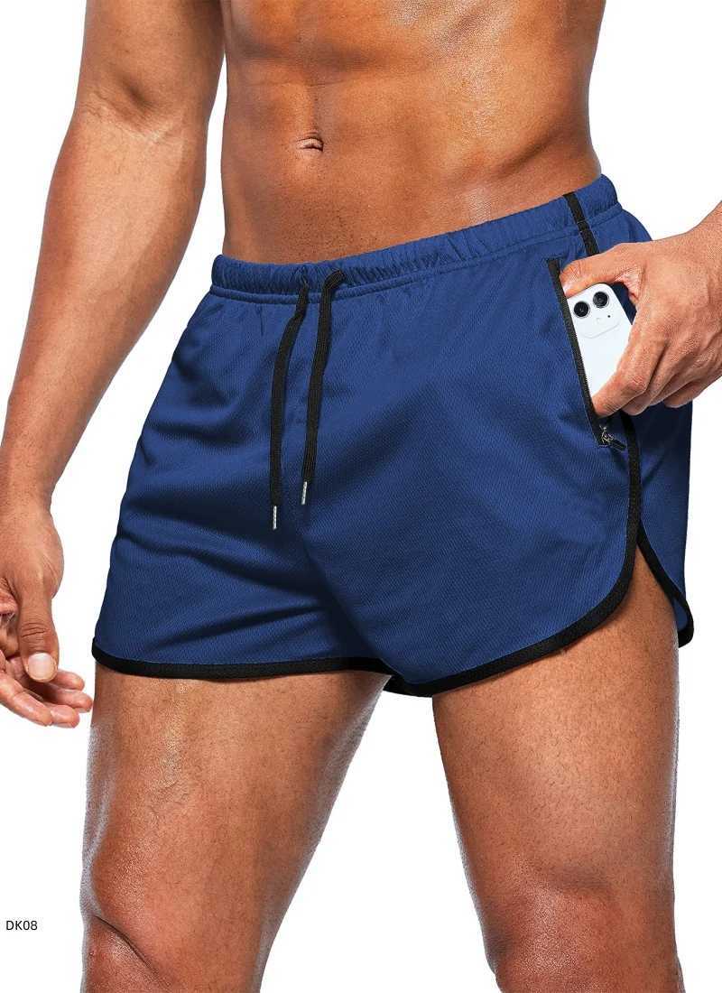 2026 New Mens Shorts Single layer Woven Quick drying Solid Color Running Fitness Sports Leisure Comfortable Shorts X260306