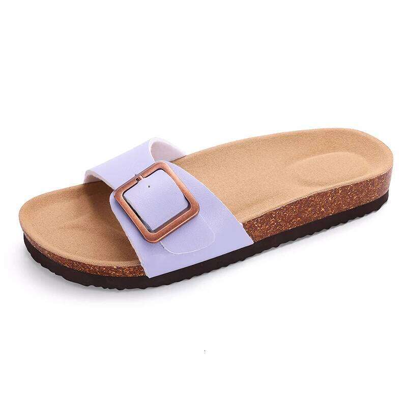Litfun Fashion Sandals For Women 2025 New Cork Clogs Mules With Arch Support Outdoor Anti-slip Beach Orthopedic Slippers