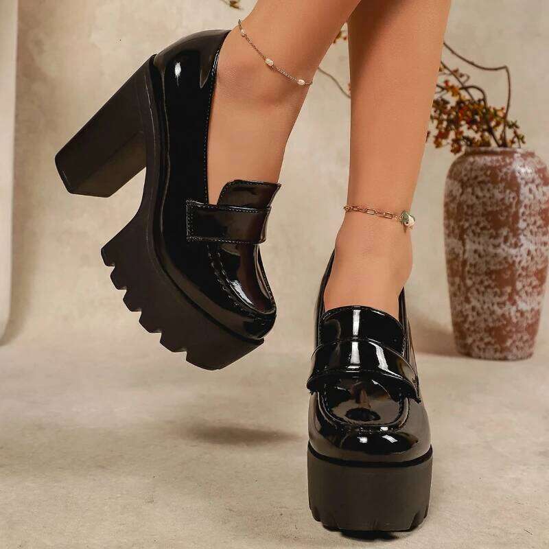 2025 New Women's Fashion High Heels Elegant Outdoor Comfortable Casual Shoes