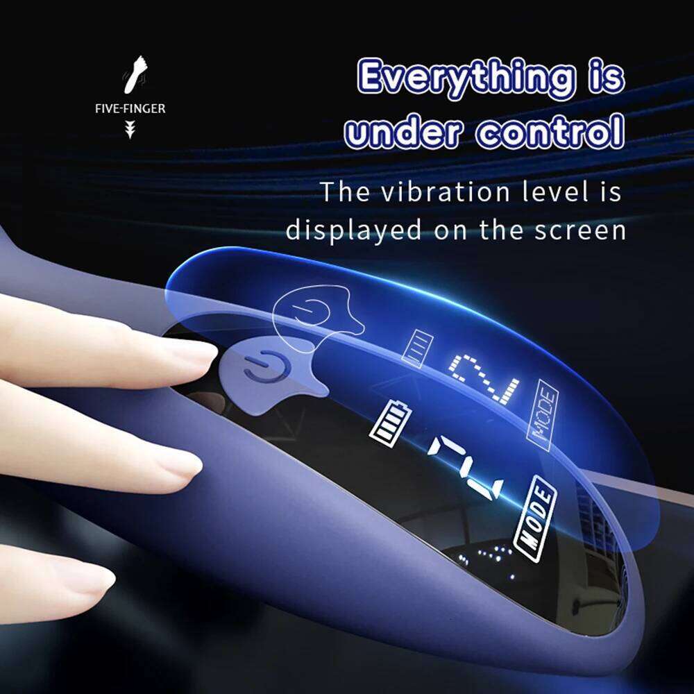 Trainer Male Penis Vibrating Massage Glans Vibrator Lasting Delay Endurance Exer Sex Toys Masturbator for Men W260305