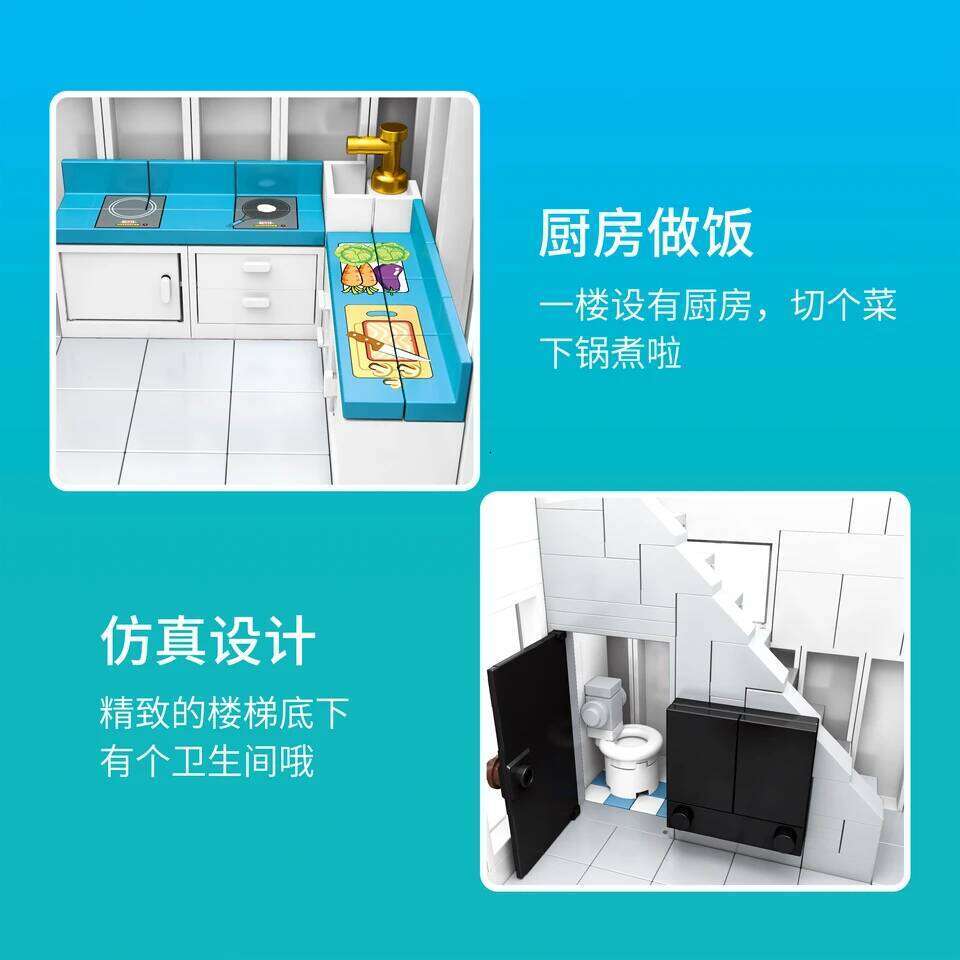 MOC Creative European Architecture Building Blocks Garden Hotel Flower Villa Street View Bricks Ideas Toy For Friend Gift Z260306