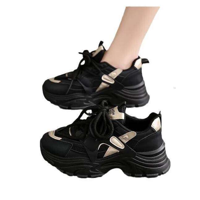 The New Retro Spring Platform Casual Versatile Fashion Designer Shoes High Quality Women Sneakers