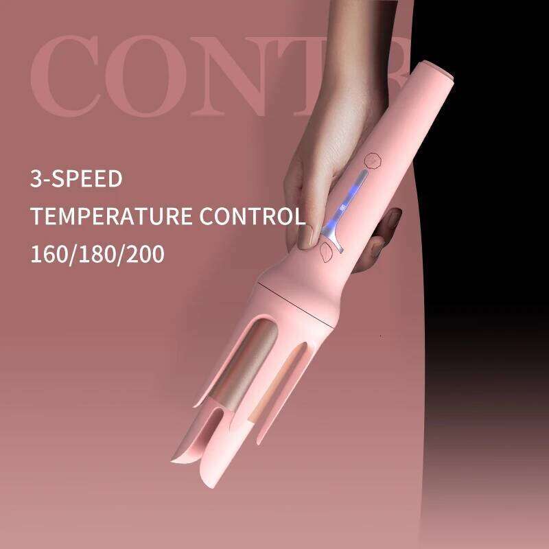 Automatic Curling Iron 32 mm Big Roll Anion Ceramic Hair Curler 4-Speed Adjustable Fast Heating Fashion Styling Tools 26Y0305