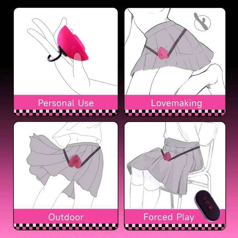 BUYBOOS Heart Vagina Sucking Vibrator Remote Control Nipple Massager Clitoral Vacuum Stimulator Female Vibrating Masturbator W260305