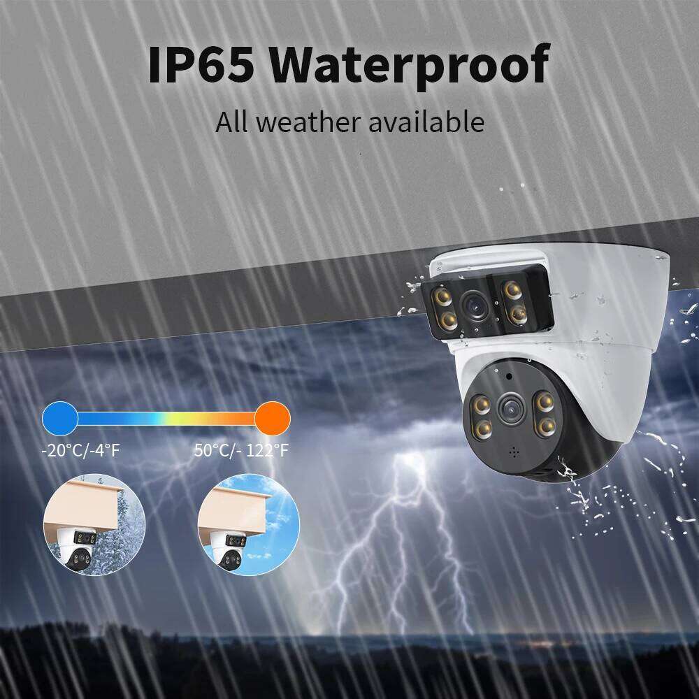 Xiaovv 12MP BQ3 WiFi House Security Camera CCTV With Lens Dual Screen 360 Degree PTZ AI Humanoid Detection Motion Tracking 26W0306