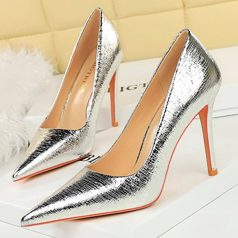 BIGTREE Shoes Retro High Heels High-quality Women Pumps Large Size 43 Stilettos Fashion Party Shoes Women Heels Wedding Shoes 260306