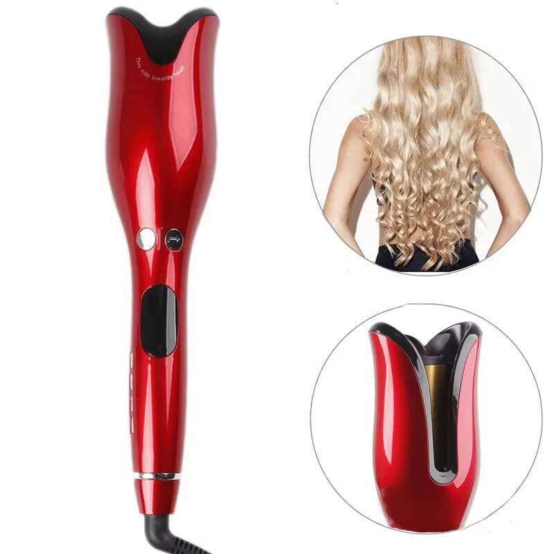 Hot Selling Multifunctional Automatic Rotating Curler For Women'S Hairstyles Portable Ceramic Coated Curling Iron 26Y0306