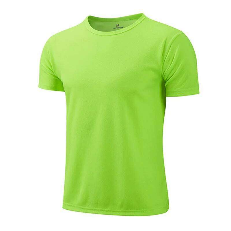 1pcs Men T-Shirts Running Shirt Boys Soccer Shirts Men's Sportswear Mens Jogging Quick Dry Compression Fitness Top clothe 26H0306